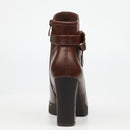 Miss Black Darling 3 Ankle Boot - Chocolate footwear Miss Black