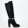 MIss Black Darling 6 High Boot - Black footwear Miss Black