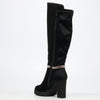 MIss Black Darling 6 High Boot - Black footwear Miss Black