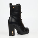 Miss Black Darling 8 Ankle Boot - Black footwear Miss Black