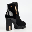 Miss Black Darling 9 Ankle Boot - Black footwear Miss Black