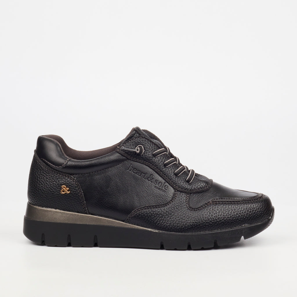Heart & Sole Dawn 1 Shoe - Black footwear Heart & Sole