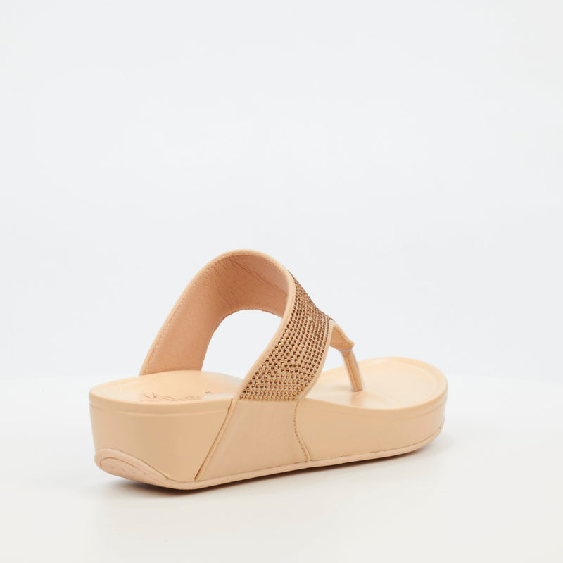 Butterfly Feet Daya 1 Sandal - Champagne footwear Butterfly Feet   