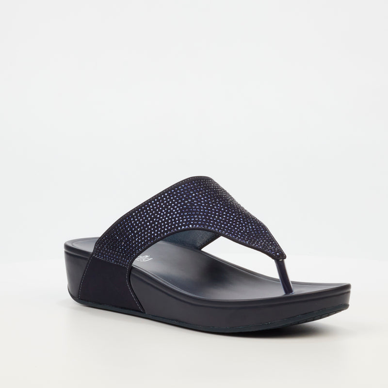 Butterfly Feet Daya 1 Sandal - Navy footwear Butterfly Feet   