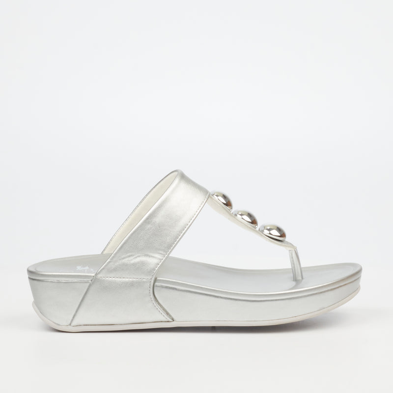 Butterfly Feet Daya 4 Shoe - Silver footwear Butterfly Feet
