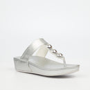 Butterfly Feet Daya 4 Shoe - Silver footwear Butterfly Feet