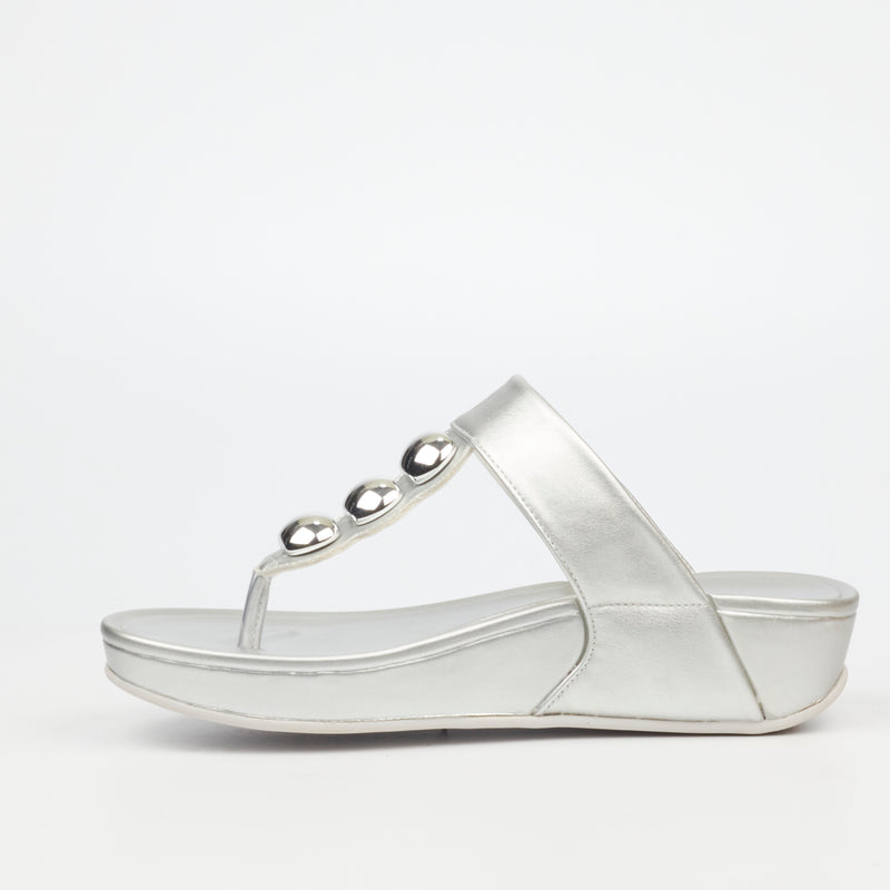 Butterfly Feet Daya 4 Shoe - Silver footwear Butterfly Feet