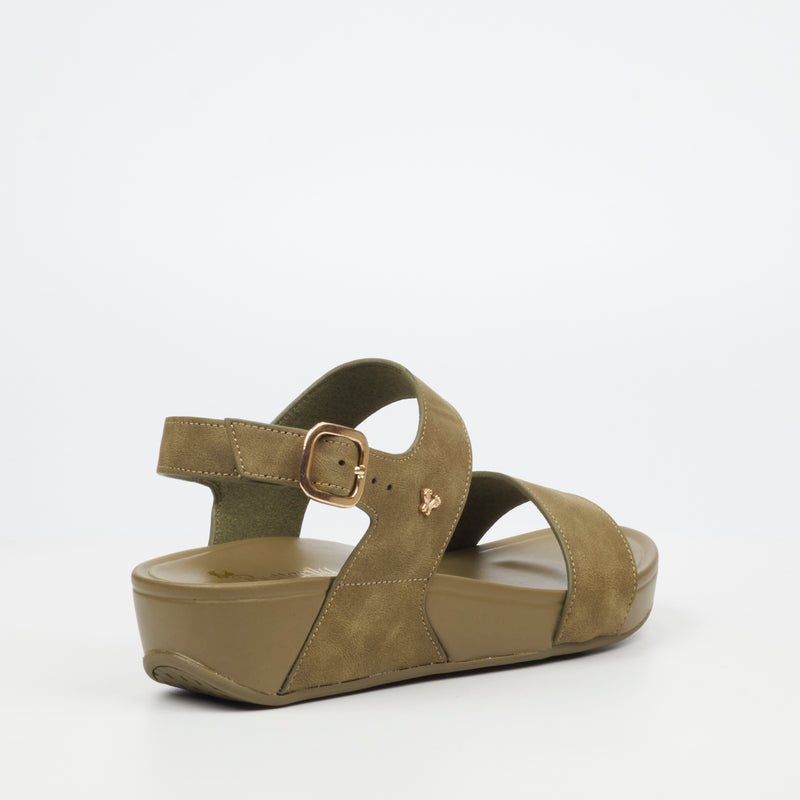 Butterfly Feet Daya 5 Shoe - Olive footwear Butterfly Feet
