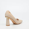 Miss Black Dayla 1 Court - Beige footwear Miss Black