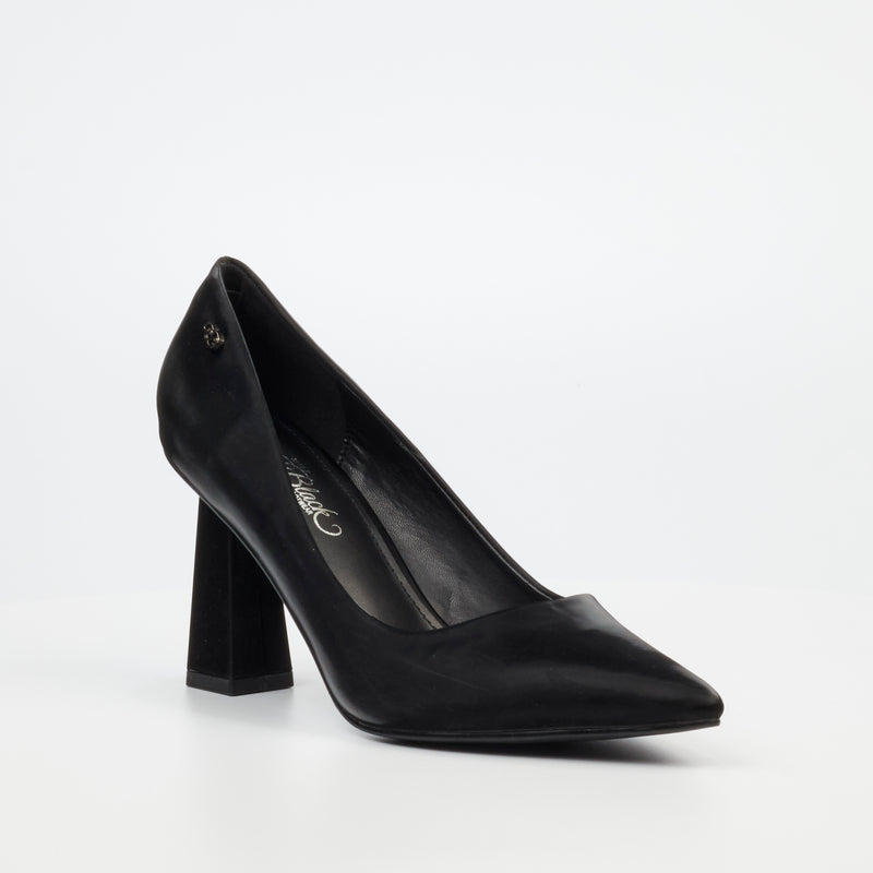 Miss Black Dayla 1 Court - Black footwear Miss Black