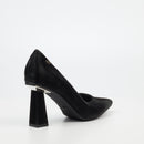 Miss Black Dayla 1 Court - Black footwear Miss Black