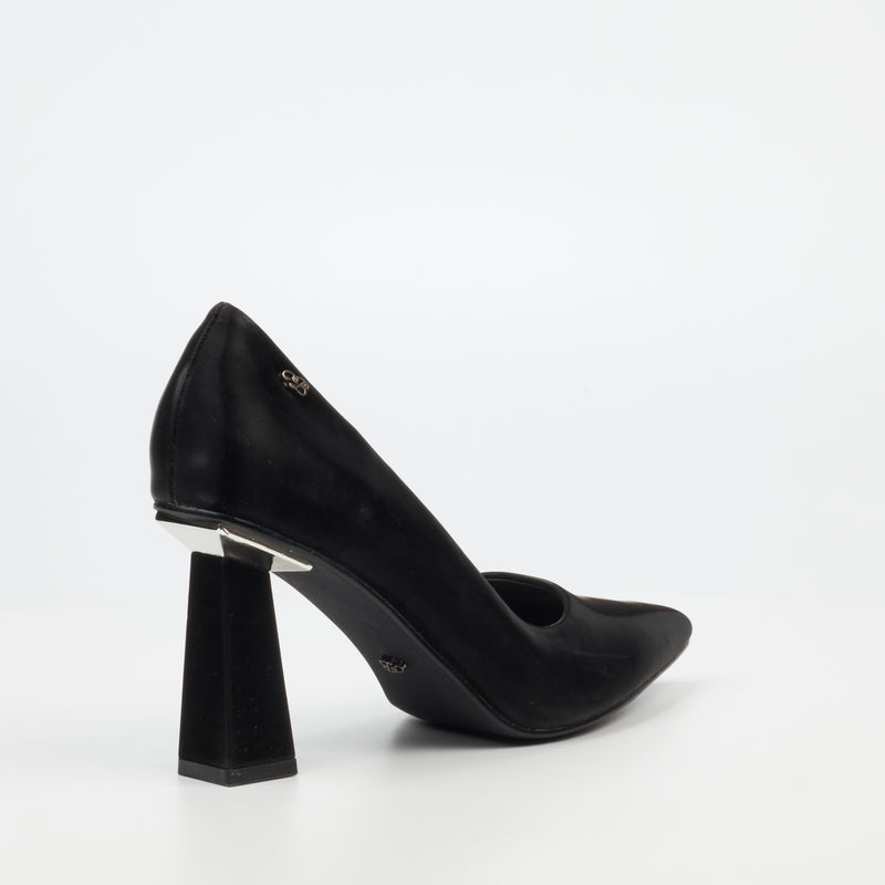 Miss Black Dayla 1 Court - Black footwear Miss Black