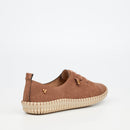 Butterfly Feet Dayna 1 Pump - Chocolate footwear Butterfly Feet