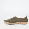 Butterfly Feet Dayna 1 Pump - Olive footwear Butterfly Feet