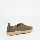 Butterfly Feet Dayna 1 Pump - Olive footwear Butterfly Feet