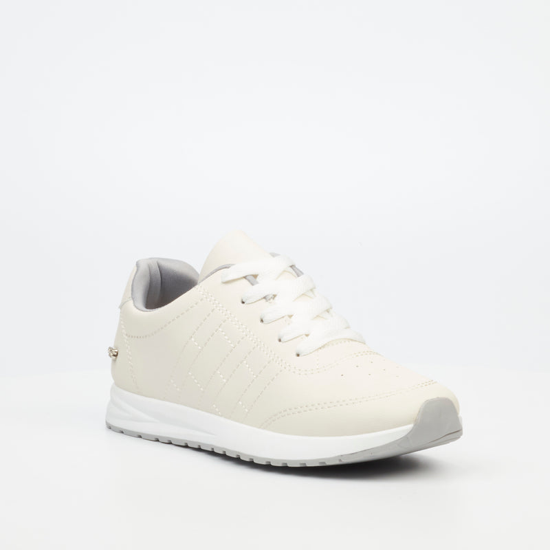 Miss Black Dazy 1 Sneaker - White footwear Miss Black