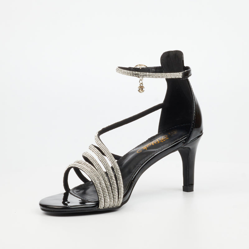 Miss Black Dazz 1 Heel- Black
