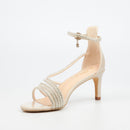 Miss Black Dazz 1 Heel - Stone footwear Miss Black