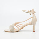 Miss Black Dazz 1 Heel - Stone footwear Miss Black