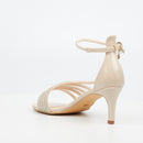 Miss Black Dazz 1 Heel - Stone footwear Miss Black