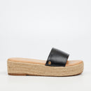 Miss Black Deema 1 Flatform - Black footwear Miss Black