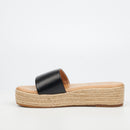 Miss Black Deema 1 Flatform - Black footwear Miss Black