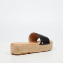 Miss Black Deema 1 Flatform - Black footwear Miss Black