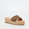 Miss Black Deema 1 Flatform - Leopard footwear Miss Black