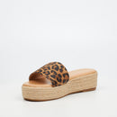 Miss Black Deema 1 Flatform - Leopard footwear Miss Black