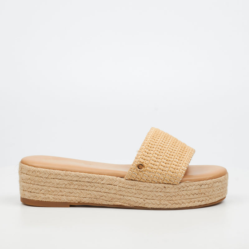 Miss Black Deema 1 Flatform - Nude footwear Miss Black