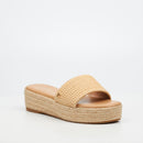 Miss Black Deema 1 Flatform - Nude footwear Miss Black