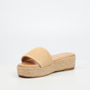 Miss Black Deema 1 Flatform - Nude footwear Miss Black
