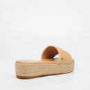 Miss Black Deema 1 Flatform - Nude footwear Miss Black