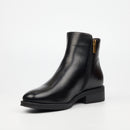 Miss Black Deer 1 Ankle Boot - Black footwear Miss Black