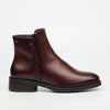 Miss Black Deer 1 Ankle Boot - Burgundy footwear Miss Black