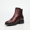 Miss Black Deer 1 Ankle Boot - Burgundy footwear Miss Black