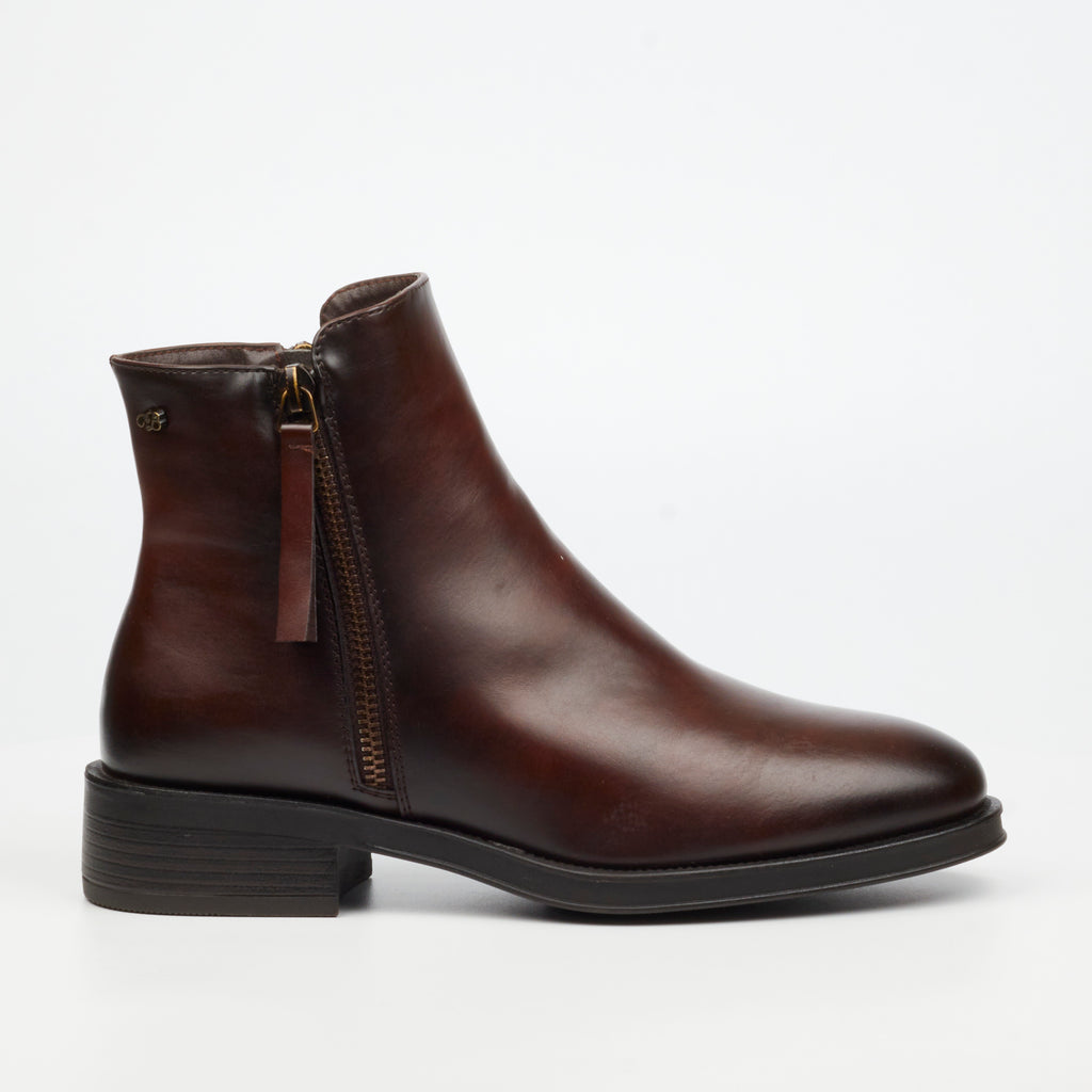 Miss Black Deer 1 Ankle Boot - Chocolate footwear Miss Black