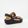 Butterfly Feet Delia 11 Sandal - Black footwear Butterfly Feet