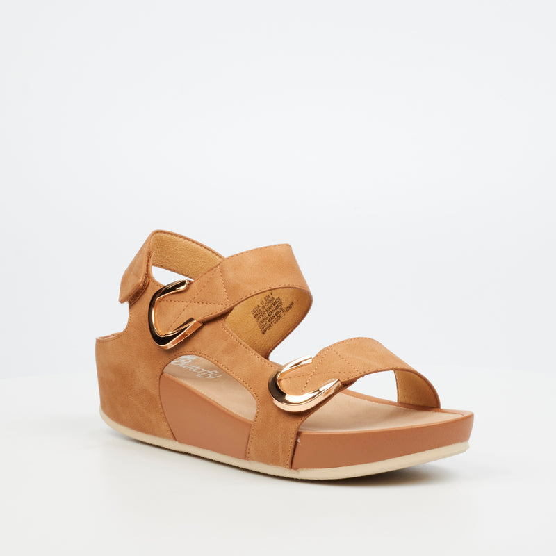 Butterfly Feet Delia 11 Sandal - Tan footwear Butterfly Feet   