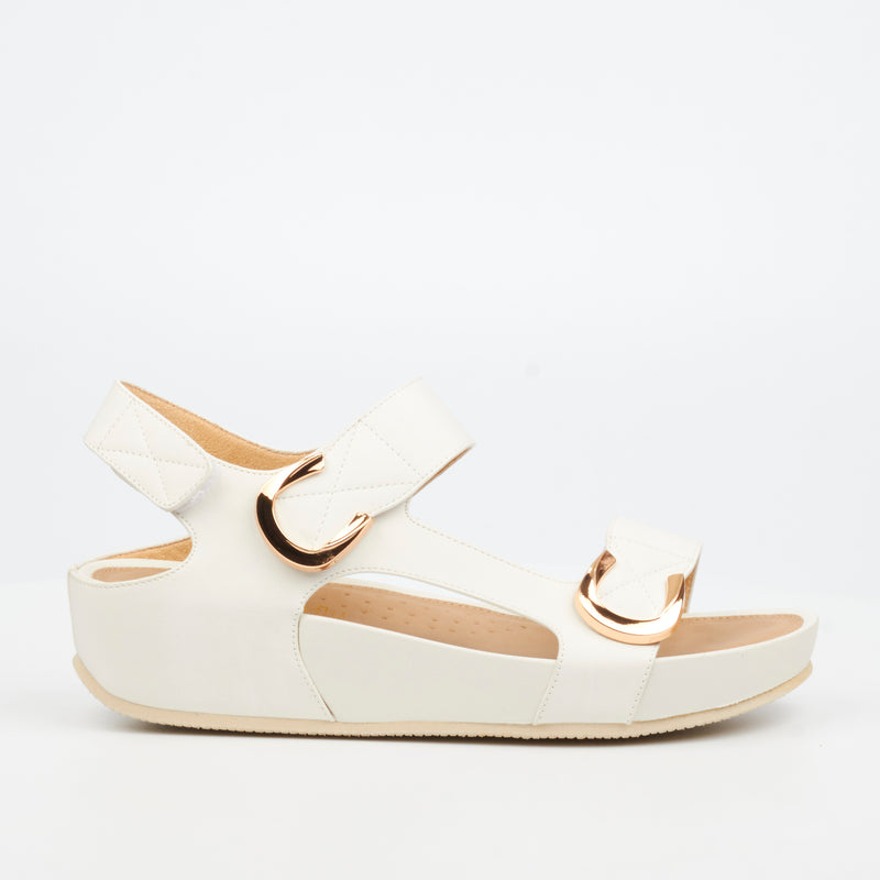 Butterfly Feet Delia 11 Sandal - White footwear Butterfly Feet