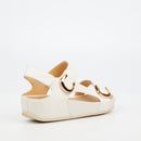 Butterfly Feet Delia 11 Sandal - White footwear Butterfly Feet