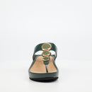 Butterfly Feet Delia 13 Sandal - Green footwear Butterfly Feet