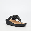 Butterfly Feet Delia 14 Wedge - Black footwear Butterfly Feet