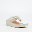 Butterfly Feet Delia 14 Wedge - Grey footwear Butterfly Feet
