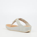 Butterfly Feet Delia 14 Wedge - Grey footwear Butterfly Feet