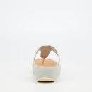 Butterfly Feet Delia 14 Wedge - Grey footwear Butterfly Feet