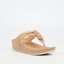 Butterfly Feet Delia 14 Wedge - Taupe footwear Butterfly Feet