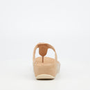 Butterfly Feet Delia 14 Wedge - Taupe footwear Butterfly Feet