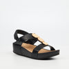 Butterfly Feet Delia 15 Wedge - Black footwear Butterfly Feet