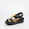 Butterfly Feet Delia 15 Wedge - Black footwear Butterfly Feet